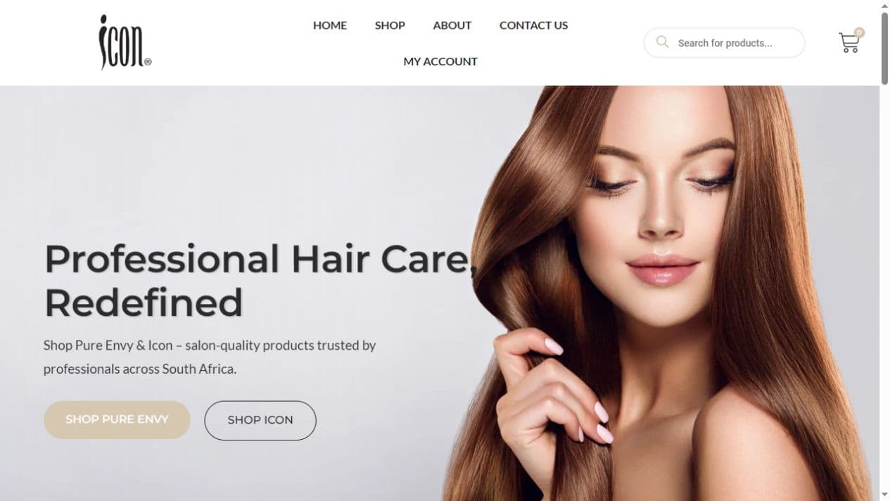 Icon Depot homepage